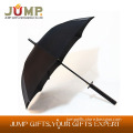 2017 High Quality big size straight golf umbrella fiberglass umbrella